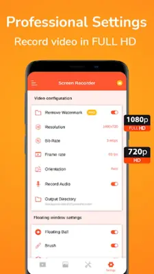 Screen Recorder- Video Record android App screenshot 1