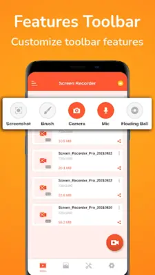 Screen Recorder- Video Record android App screenshot 4